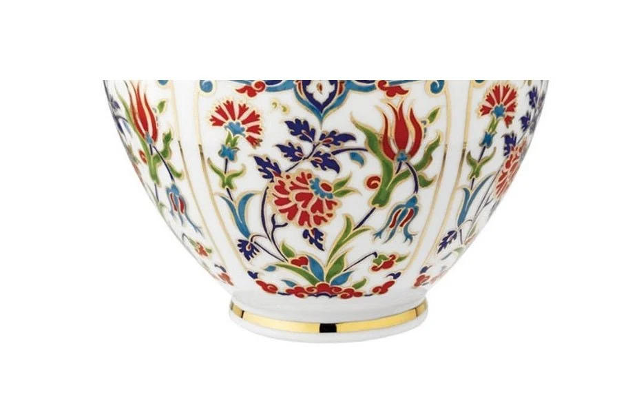 Blue and White Urn | Turkish Porcelain | 25cm - Image 3