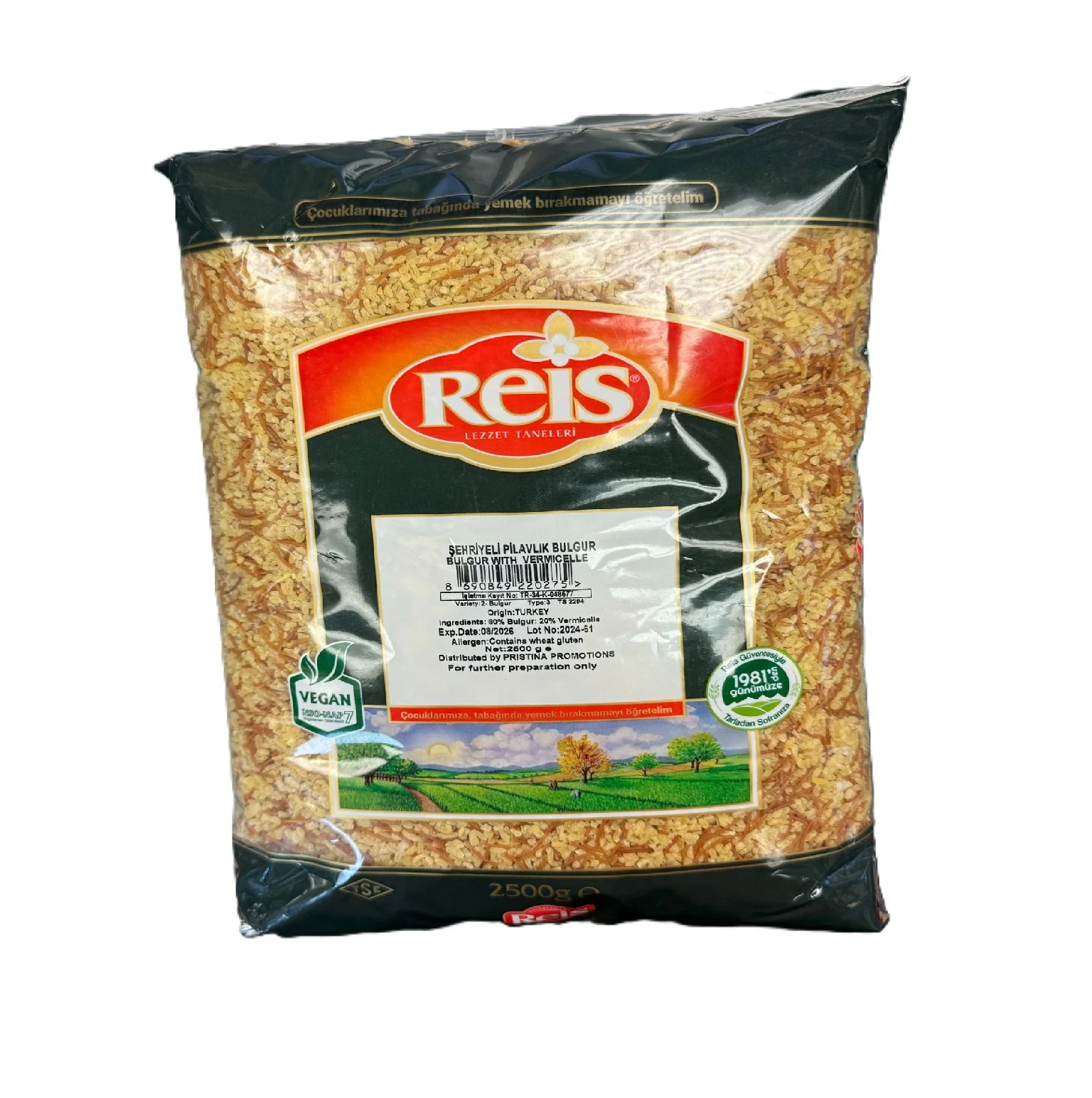 Bulgur with Vermicelli | Reis | 2.5Kg