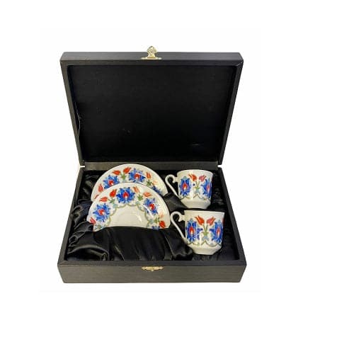 Buy Turkish Coffee cups | Hand Painted | Set of 2 - Image 2