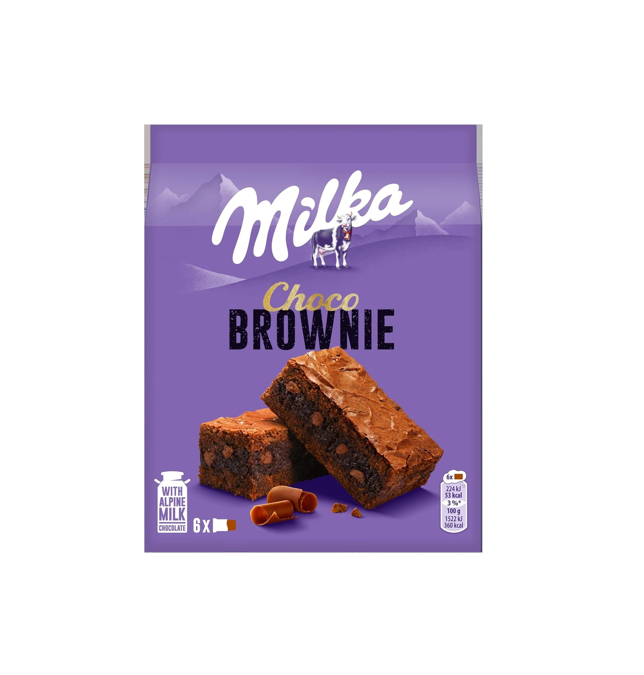 Chocolate Brownies | Milka | 150g
