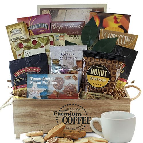 Coffee gift baskets Canada | 4 sizes