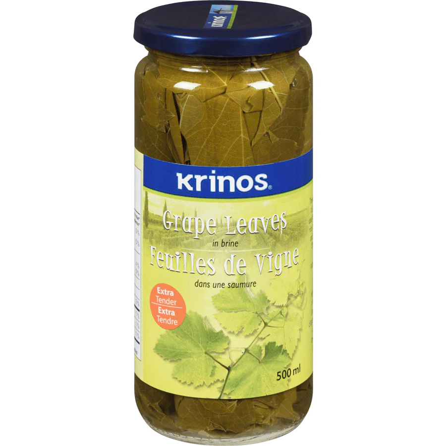 Grape Leaves In Brine | Krinos | 500ml