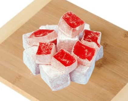 Hacizade Turkish Delight with Rose | Lokum | 454g - Image 3