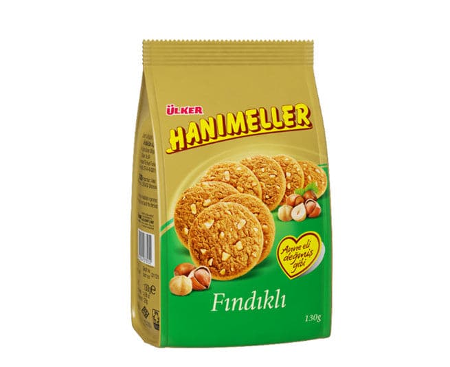 Hazelnut Biscuits | Ulker Hanimeller | 82gr - Image 2