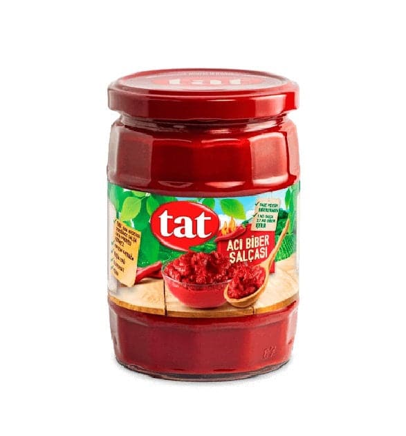 Hot pepper | Tat Hot pepper paste | 550g | Glass Jar