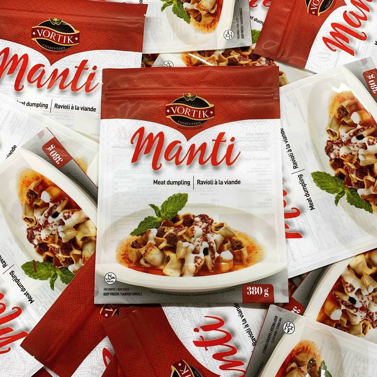 Manti | Meat Dumpling | Vortik | 380g - Image 2