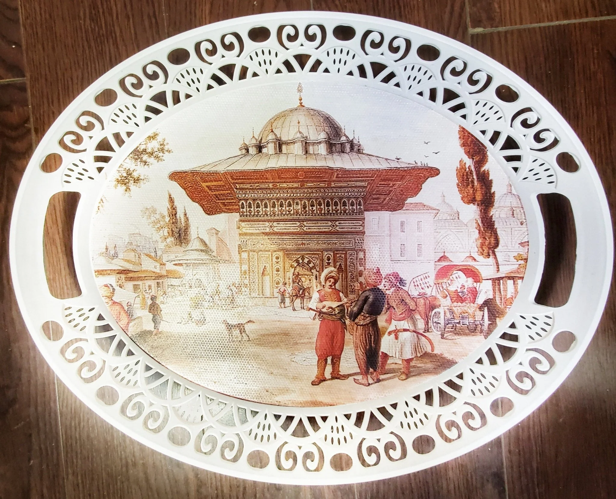 Ottoman tray | Oval | 1 Unit