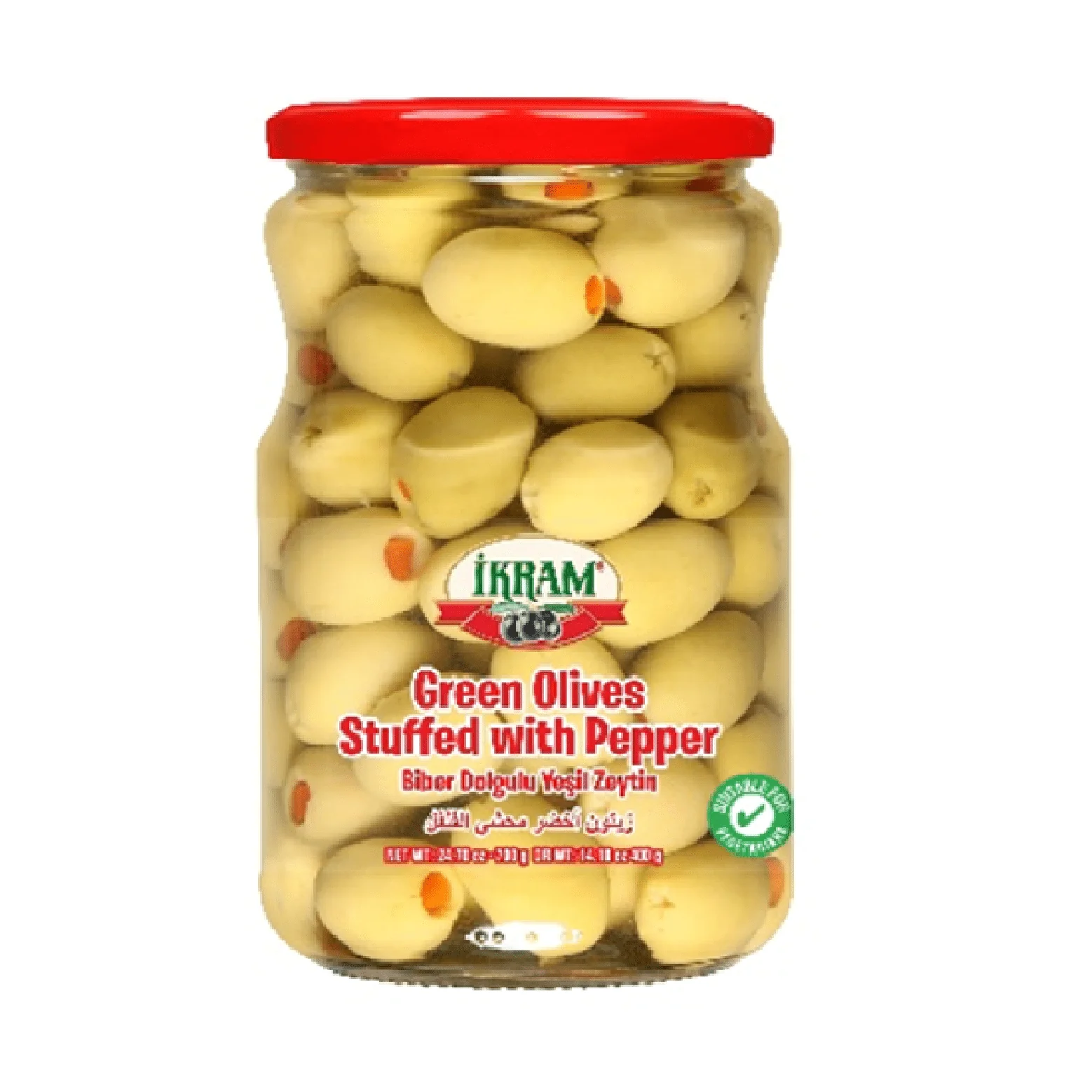 Pepper Stuffed Olives | Ikram | 400g