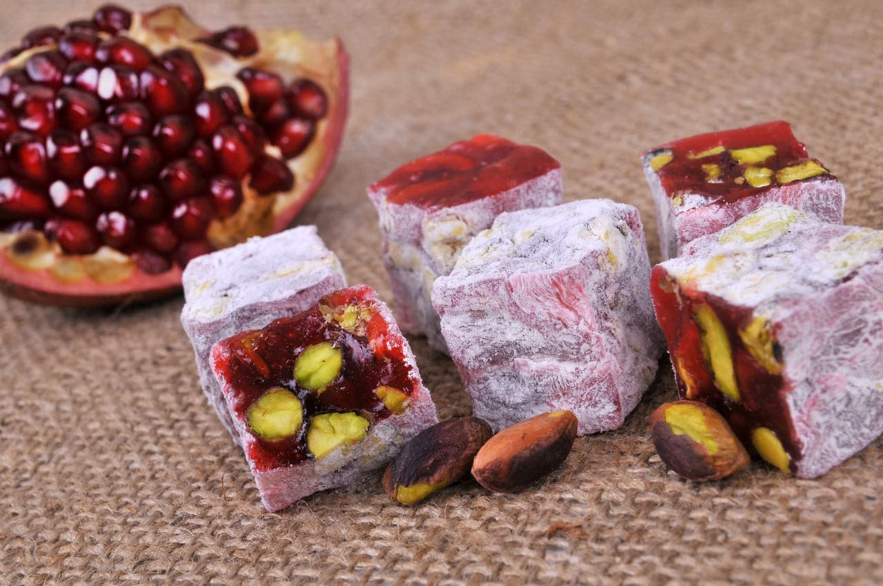 Pomegranate Turkish Delight | Canada | 450g - Image 3