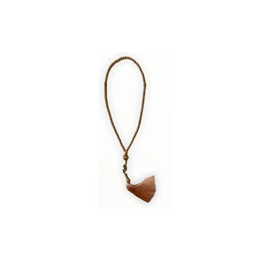 Prayer beads | Orange with gold details | 1 - Image 2