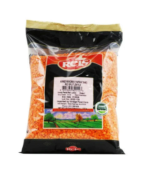 Red Split Lentil | Reis | 1Kg