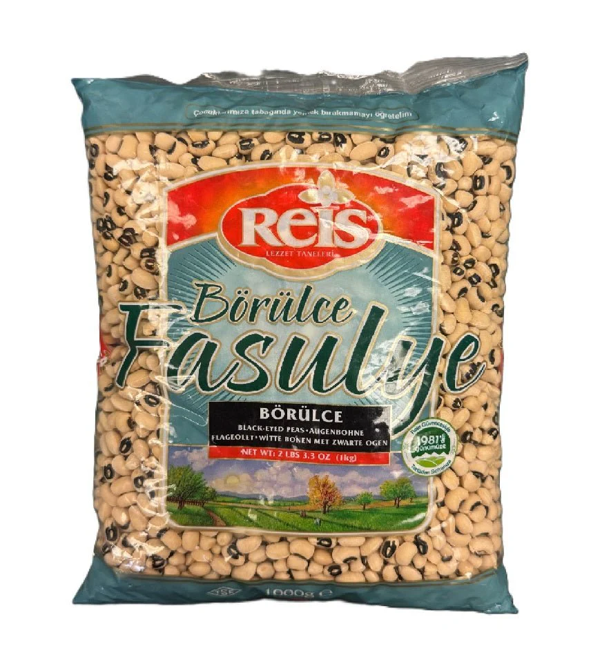 Reis Black Eyed Peas " borulce fasulye " - 1Kg