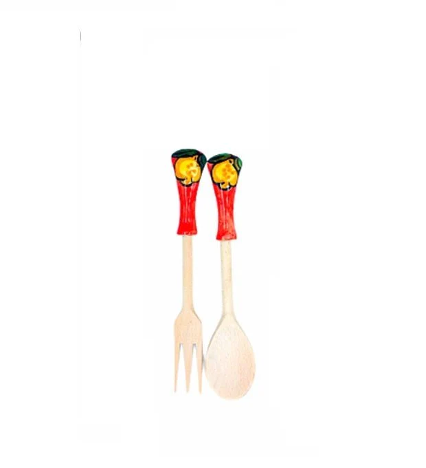Salad Servers | Italian ceramic | 2 pieces - Image 2