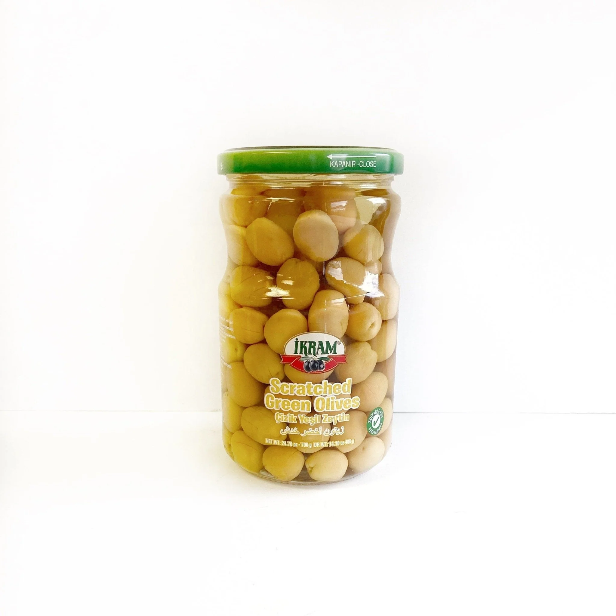 Scratched Green olive | Ikram| 700g
