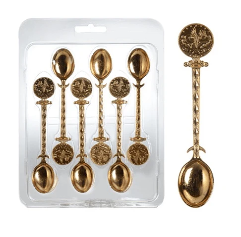 Serving Spoons | Ceramic Handle | 1 pair - Image 3