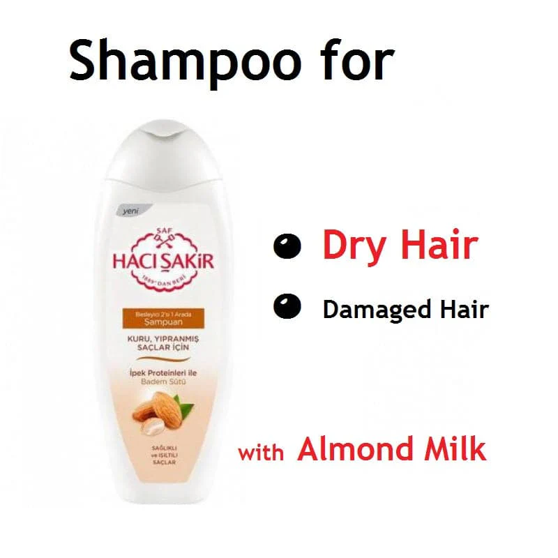 Shampoo | Dry Hair Almond Milk | Haci Sakir 650ml
