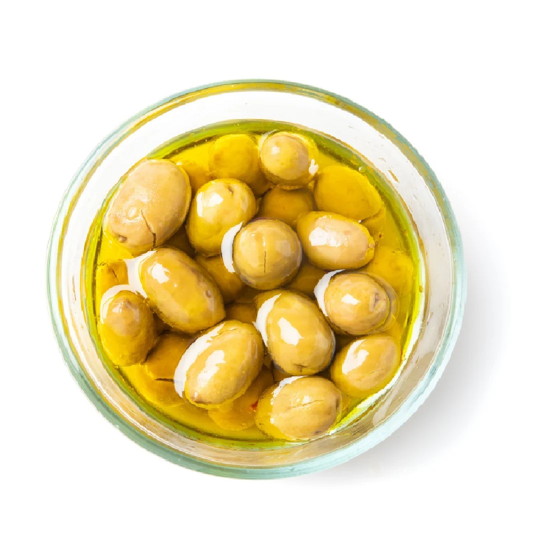 Spicy Green Olives | Cracked | Kirma | 2260g - Image 2