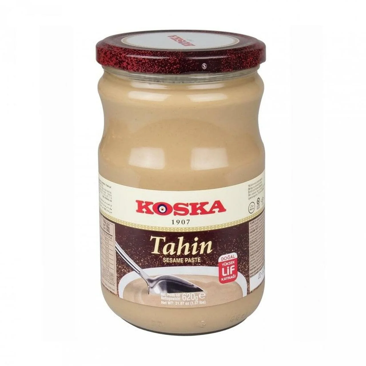 Tahin tahini | KOSKA | Sesame paste | 620g - Image 2