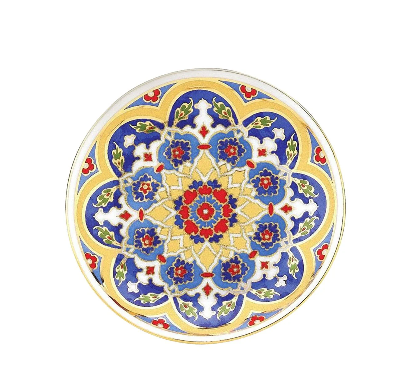 Turkish Ceramic Plates | Hand painted | 10cm