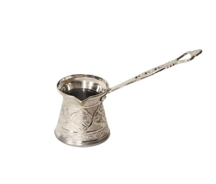Turkish Coffee Pot | Silver | 2 Sizes