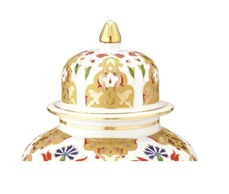 Turkish Urn | Hand Painted | 25cm - Image 2