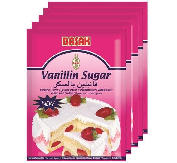Vanilla sugar | Basak | 5X5g - Image 3